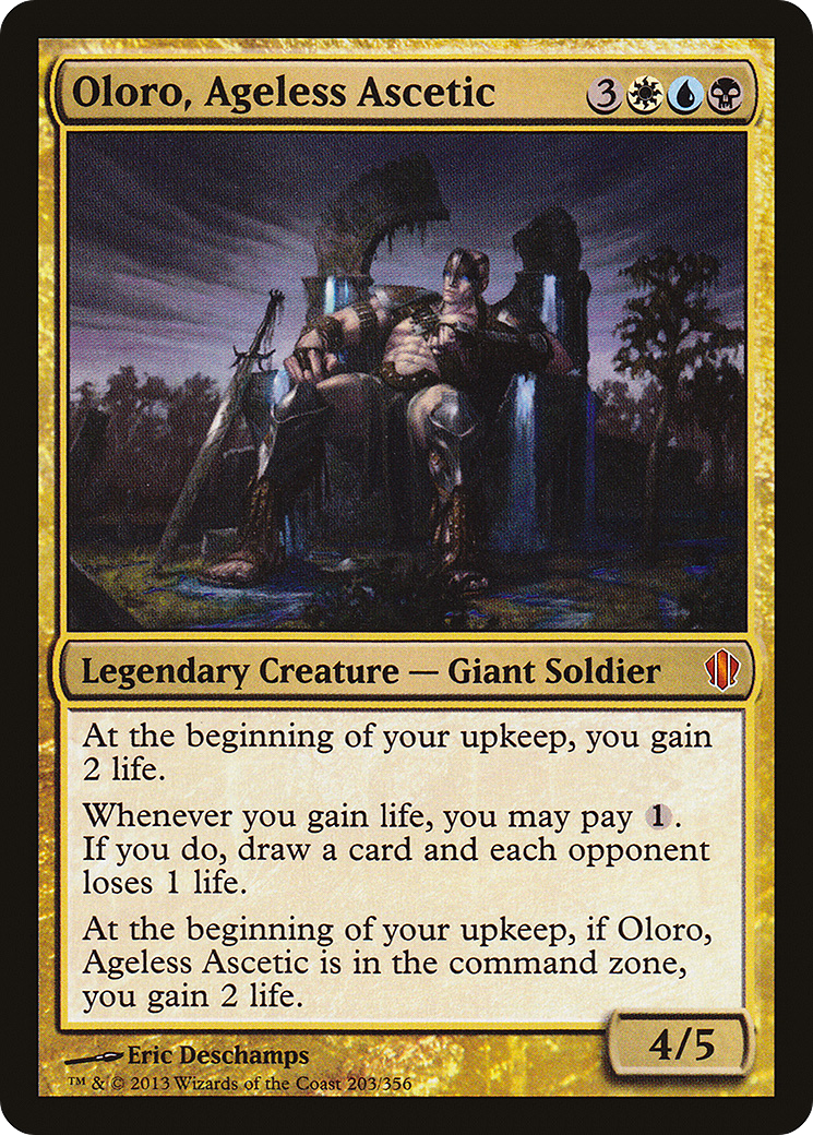 Oloro, Ageless Ascetic | Commander 2013 #203