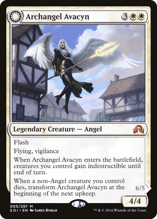 Archangel Avacyn // Avacyn, the Purifier | Shadows over Innistrad #5