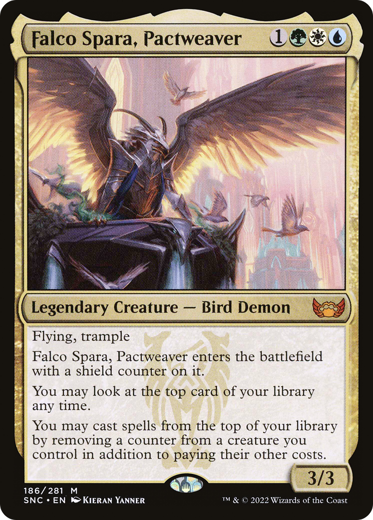 Falco Spara, Pactweaver | Streets of New Capenna #186 [foil]