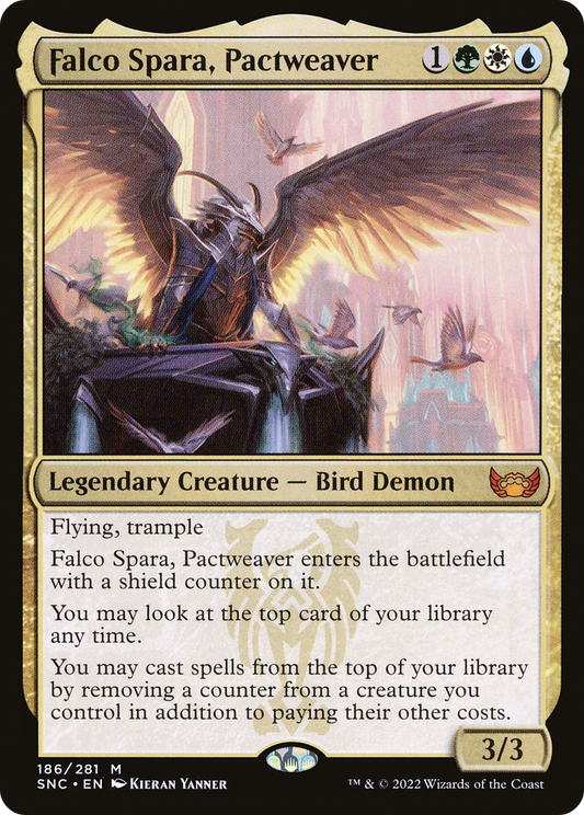Falco Spara, Pactweaver | Streets of New Capenna #186 [foil]