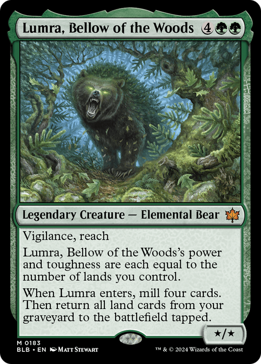 Lumra, Bellow of the Woods | Bloomburrow #183