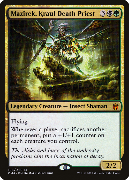 Mazirek, Kraul Death Priest | Commander Anthology #185