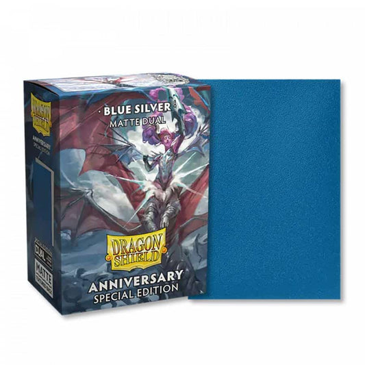 Dragon Shield Dual Matte - Cobalt Blue & Silver