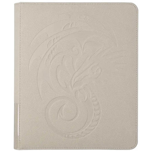 DRAGON SHIELD: CARD CODEX ZIPSTER BINDER: REGULAR ASHEN WHITE