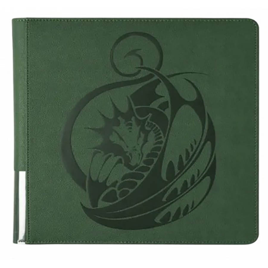 DRAGON SHIELD: CARD CODEX ZIPSTER XL BINDER: FOREST GREEN