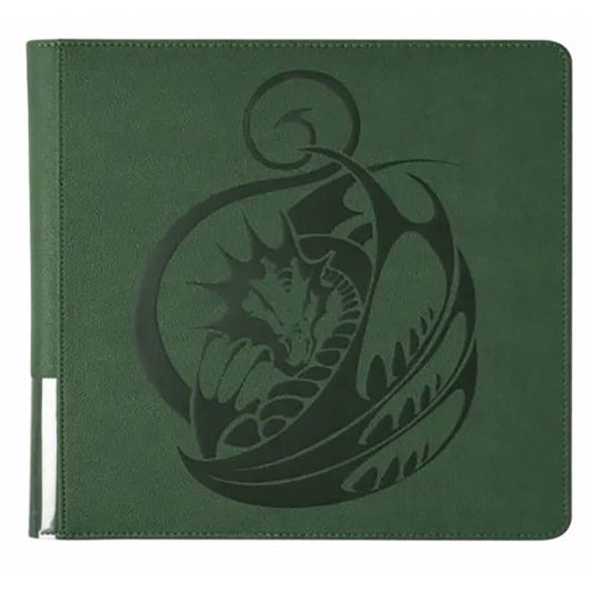 DRAGON SHIELD: CARD CODEX ZIPSTER XL BINDER: FOREST GREEN