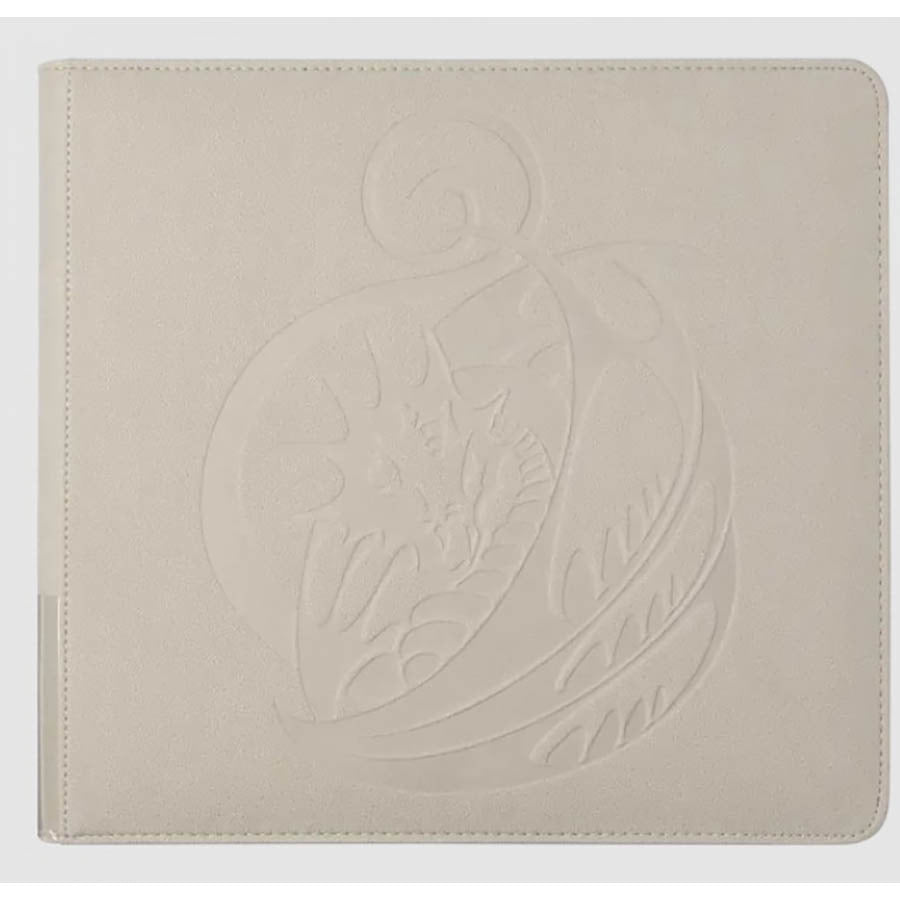 DRAGON SHIELD: CARD CODEX ZIPSTER BINDER: XL ASHEN WHITE