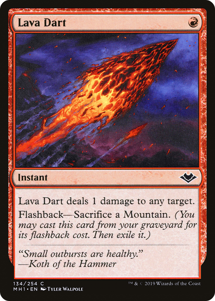 Lava Dart | Modern Horizons #134 [foil]