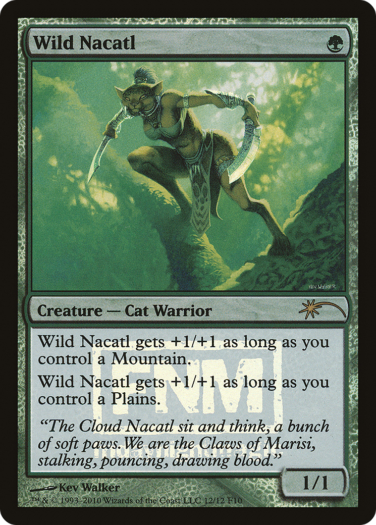 Wild Nacatl | Friday Night Magic 2010 #12 [foil]