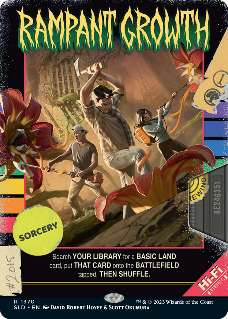 Rampant Growth | Secret Lair Drop #1370 [foil]