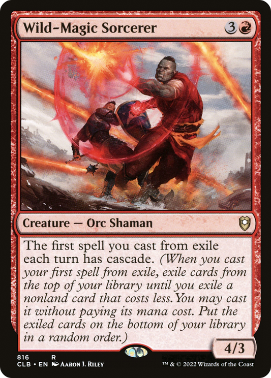 Wild-Magic Sorcerer | Commander Legends: Battle for Baldur's Gate #816