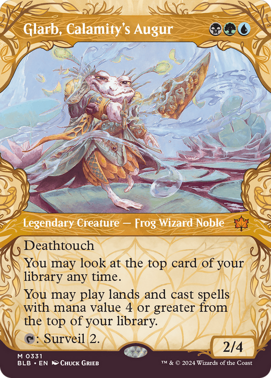 Glarb, Calamity's Augur | Bloomburrow #331 [foil]