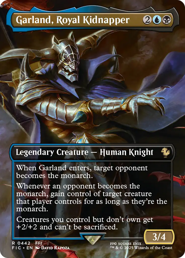 Garland, Royal Kidnapper | Final Fantasy Commander #442 [foil]