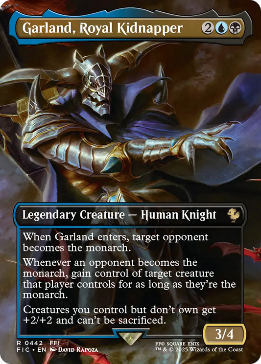 Garland, Royal Kidnapper | Final Fantasy Commander #442 [foil]