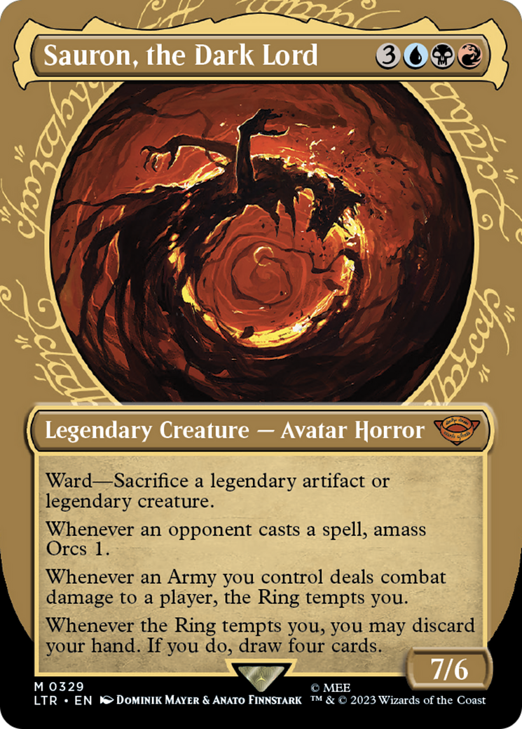 Sauron, the Dark Lord | The Lord of the Rings: Tales of Middle-earth #329 [foil]