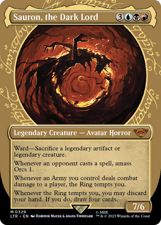 Sauron, the Dark Lord | The Lord of the Rings: Tales of Middle-earth #329 [foil]