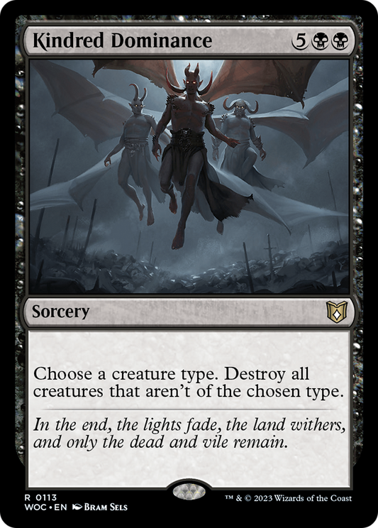 Kindred Dominance | Wilds of Eldraine Commander #113