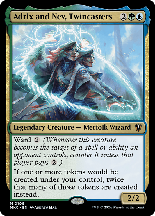 Adrix and Nev, Twincasters | Murders at Karlov Manor Commander #198