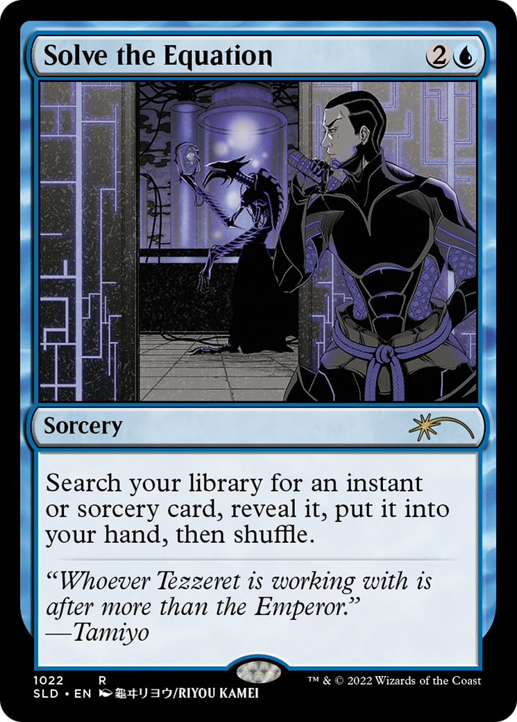 Solve the Equation | Secret Lair Drop #1022 [foil]