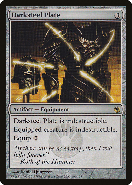 Darksteel Plate | Mirrodin Besieged #104