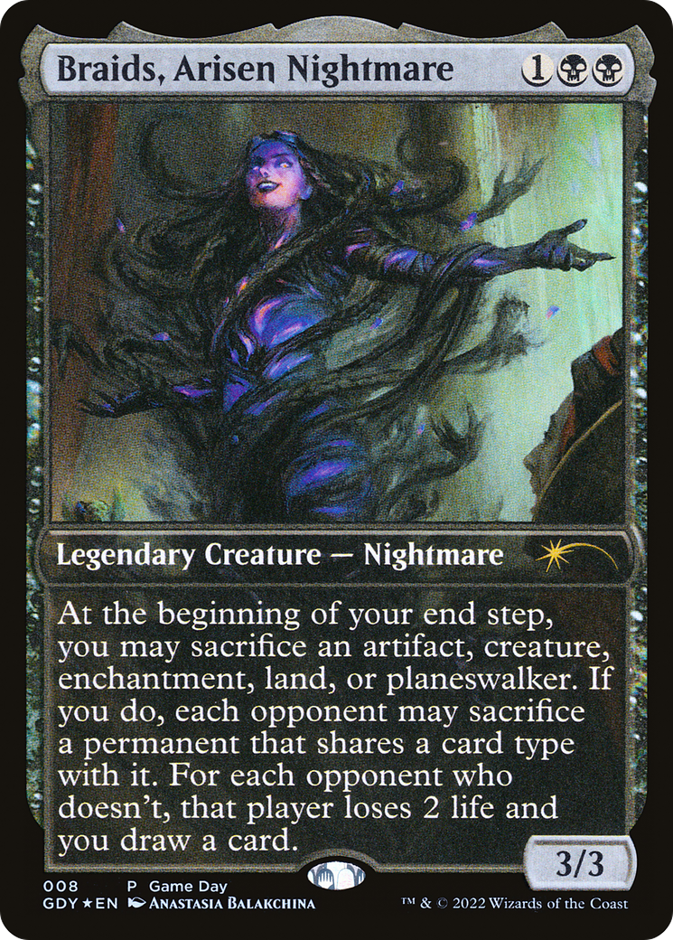 Braids, Arisen Nightmare | Game Day Promos #8 [foil]