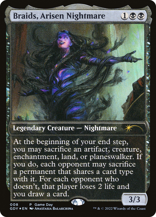Braids, Arisen Nightmare | Game Day Promos #8 [foil]