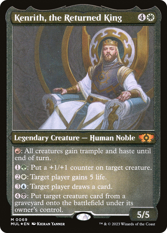 Kenrith, the Returned King | Multiverse Legends #69 [etched]