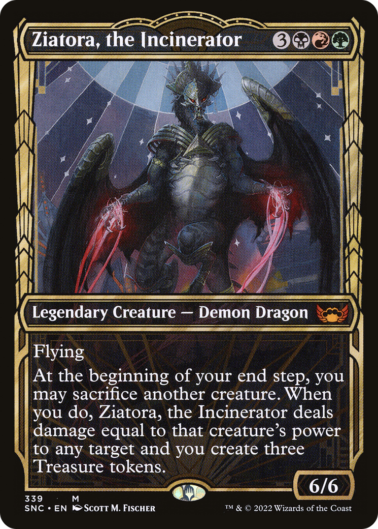 Ziatora, the Incinerator | Streets of New Capenna #339 [foil]
