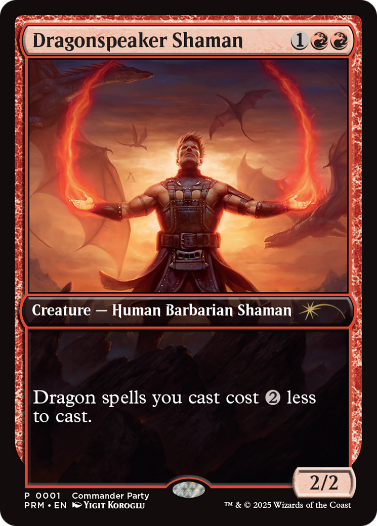 Dragonspeaker Shaman | Wizards Play Network 2025 #3 [foil]