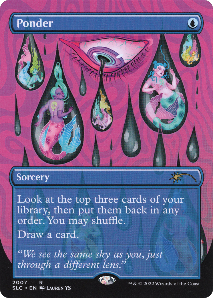 Ponder | Secret Lair 30th Anniversary Countdown Kit #2007 [foil]