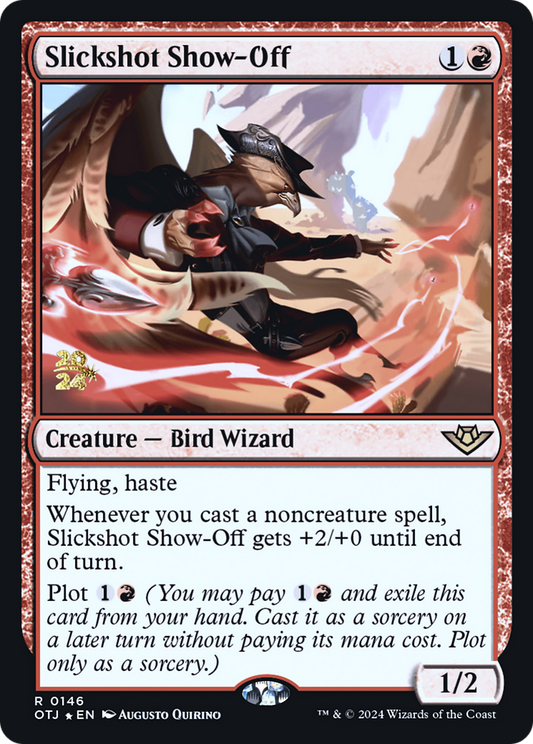 Slickshot Show-Off | Outlaws of Thunder Junction Promos #146s [foil]