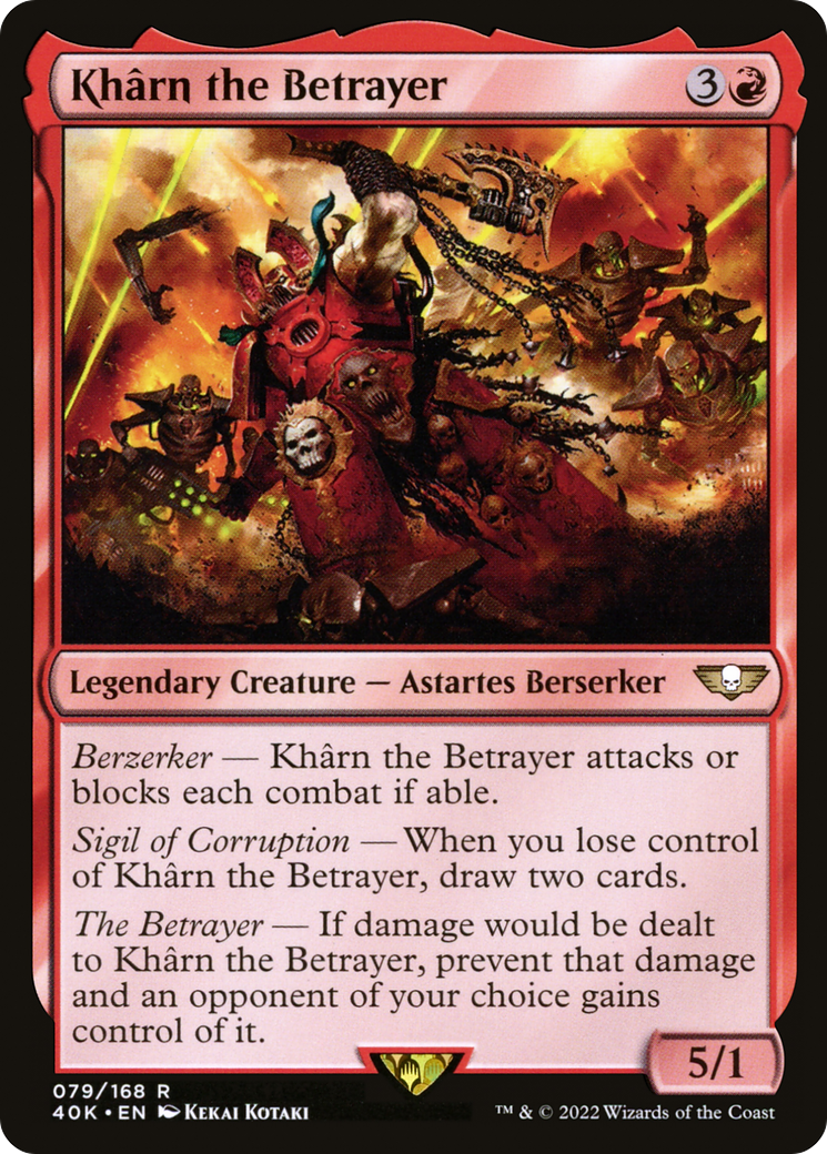 Khârn the Betrayer | Warhammer 40,000 Commander #79