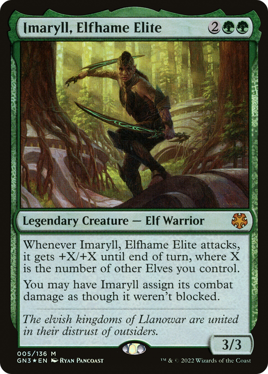 Imaryll, Elfhame Elite | Game Night: Free-for-All #5 [foil]
