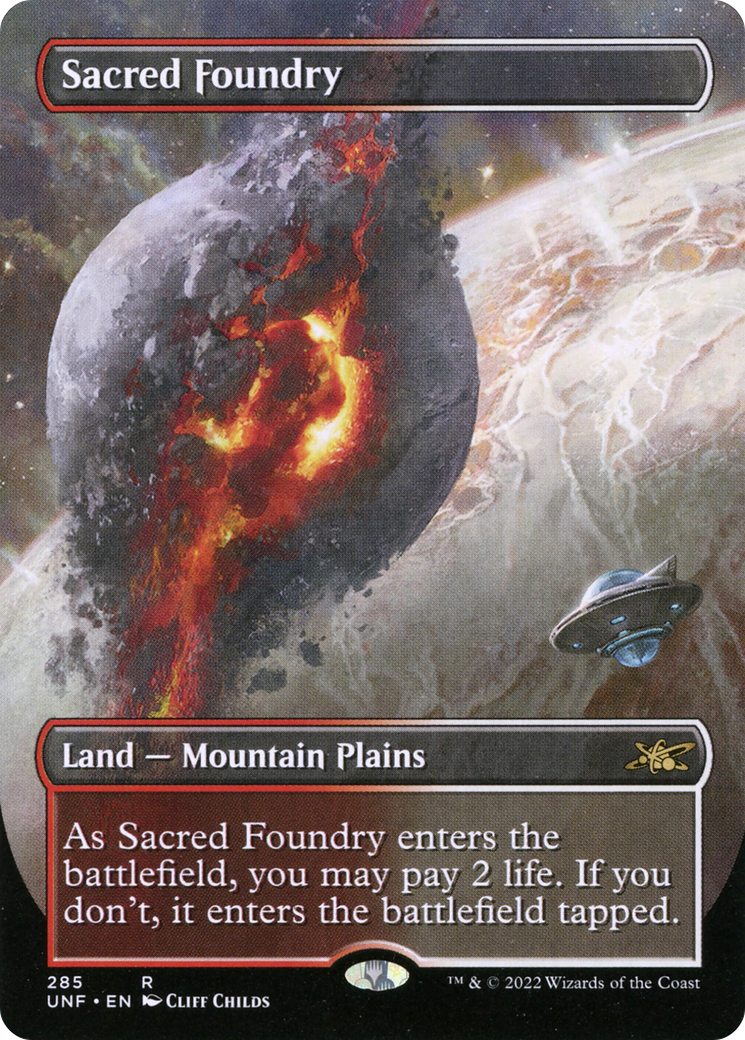 Sacred Foundry | Unfinity #285 [foil]