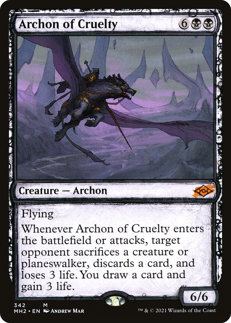 Archon of Cruelty | Modern Horizons 2 #342 [foil]