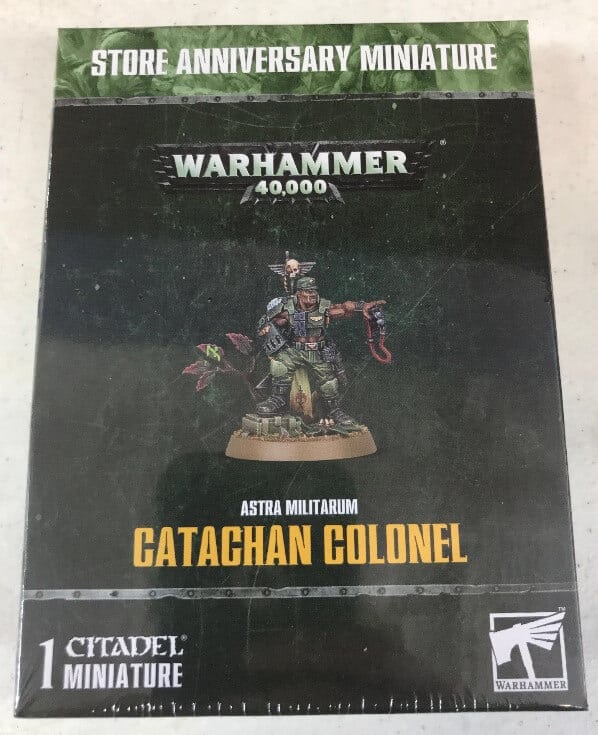 ASTRA MILITARUM: CATACHAN COLONEL ANNIVERSARY MINI