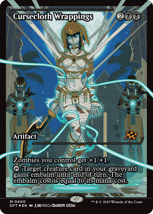 Cursecloth Wrappings | Aetherdrift #400 [foil]