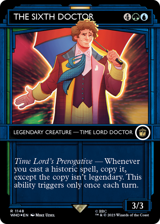 The Sixth Doctor | Doctor Who #1148 [foil]