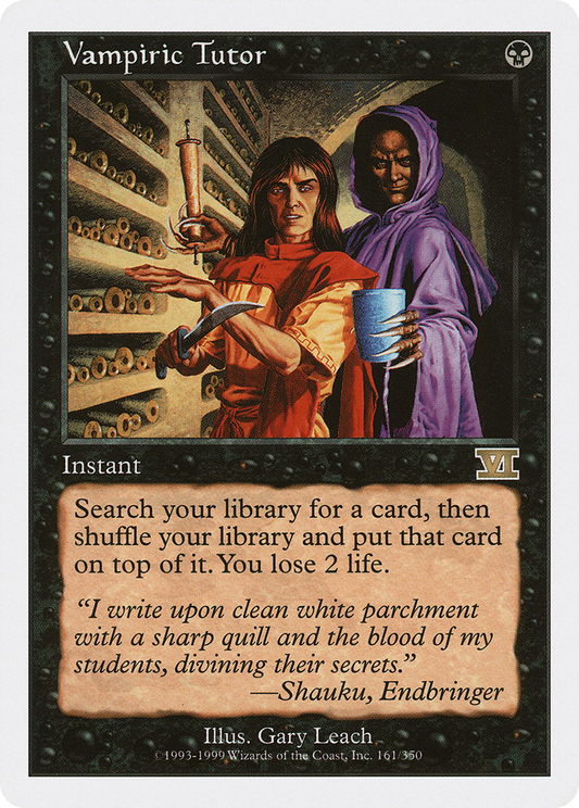 Vampiric Tutor | Classic Sixth Edition #161