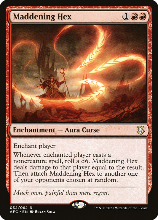 Maddening Hex | Forgotten Realms Commander #32