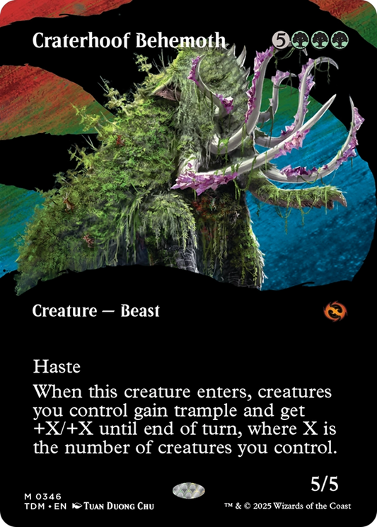 Craterhoof Behemoth | Tarkir: Dragonstorm #346