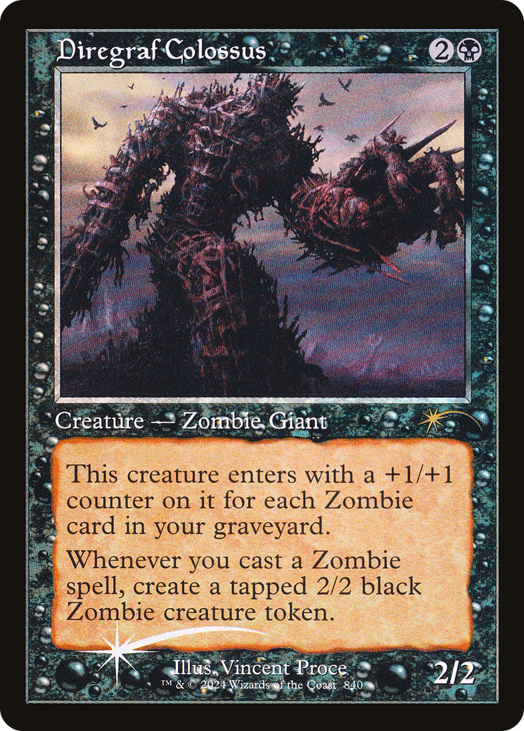 Diregraf Colossus | Secret Lair Drop #840 [foil]