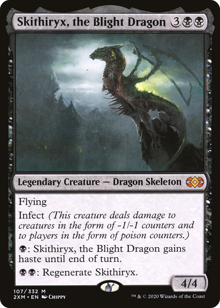 Skithiryx, the Blight Dragon | Double Masters #107