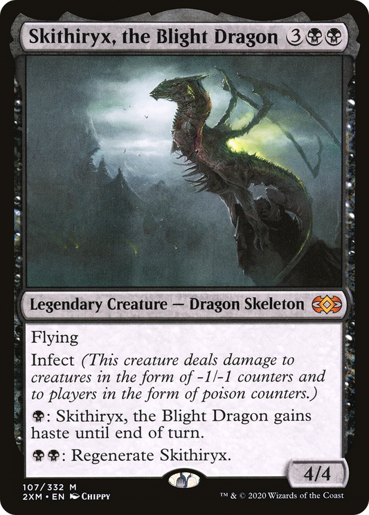 Skithiryx, the Blight Dragon | Double Masters #107