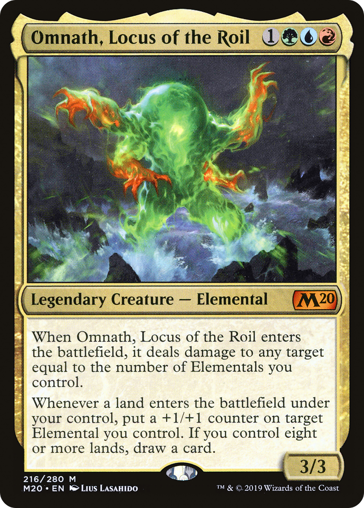 Omnath, Locus of the Roil | Core Set 2020 #216