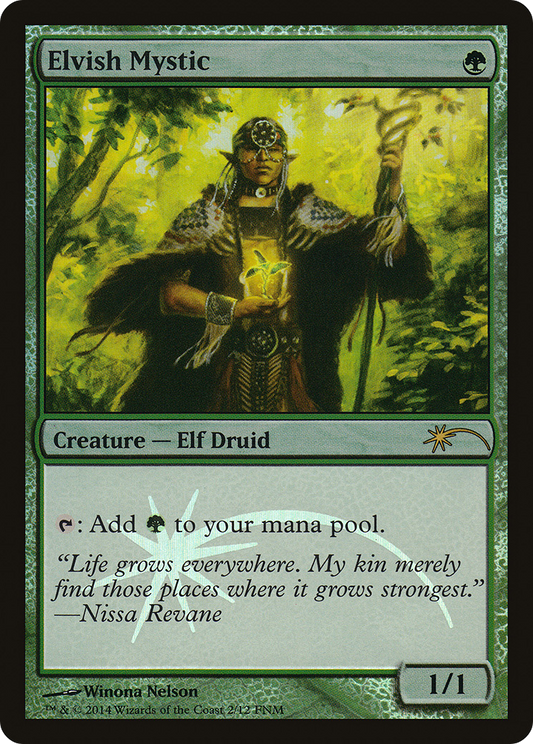 Elvish Mystic | Friday Night Magic 2014 #2 [foil]