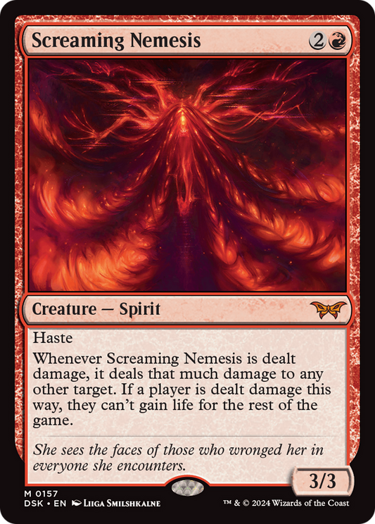 Screaming Nemesis | Duskmourn: House of Horror #157 [foil]