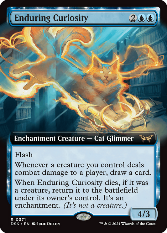 Enduring Curiosity | Duskmourn: House of Horror #371 [foil]