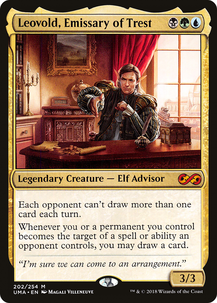 Leovold, Emissary of Trest | Ultimate Masters #202 [foil]