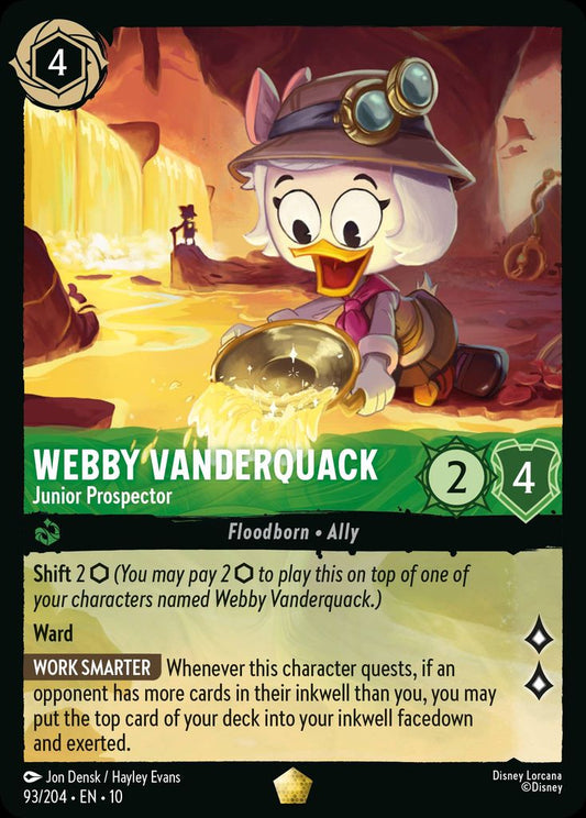Webby Vanderquack - Junior Prospector | Whispers in the Well #93
